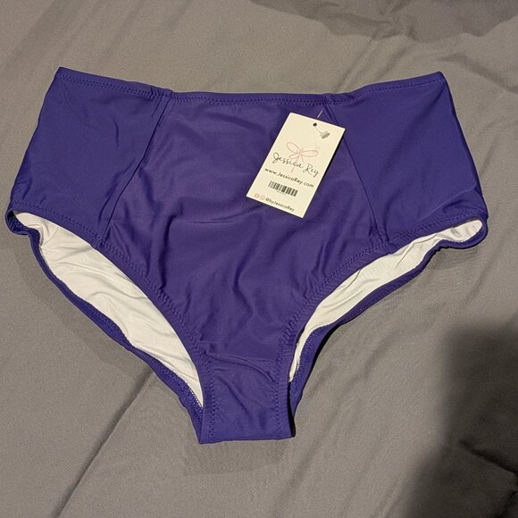 Jessica Rey High-Waisted Swim Bottoms - MEDIUM - Picture 1 of 1